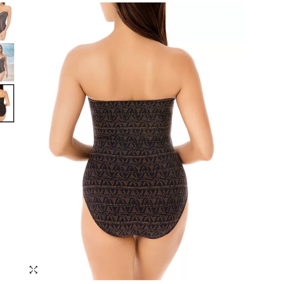 Miraclesuit one piece swimsuit sz 8 Byzantium Seville - Picture 2 of 5